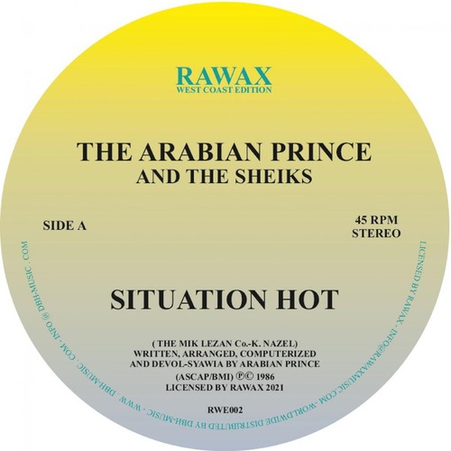 The Arabian Prince And The Sheiks – Situation Hot [RWE002]